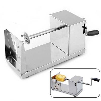 1 PC Stainless Steel Twist Potato Slicer Spiral Vegetable Cutter