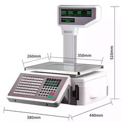 TMA digital weighing label or receipt scale