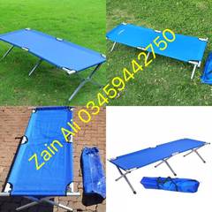 Folding bed available for outdoor activities