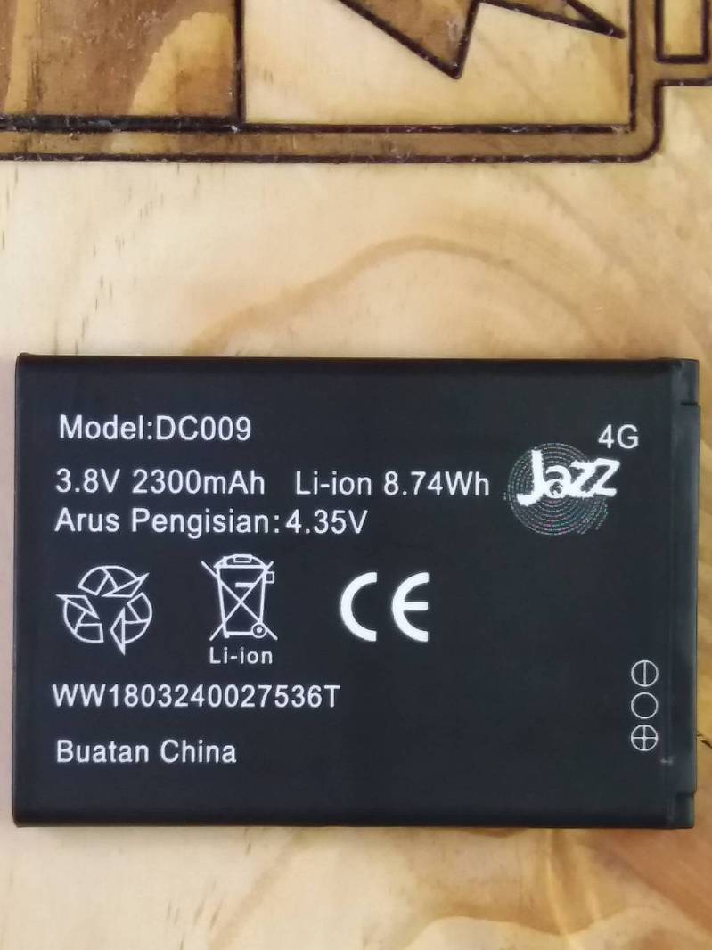 Jazz Mobile BroadBand wifi MBB DC009 DC-009 2300 mAh wi-fi Battery 1