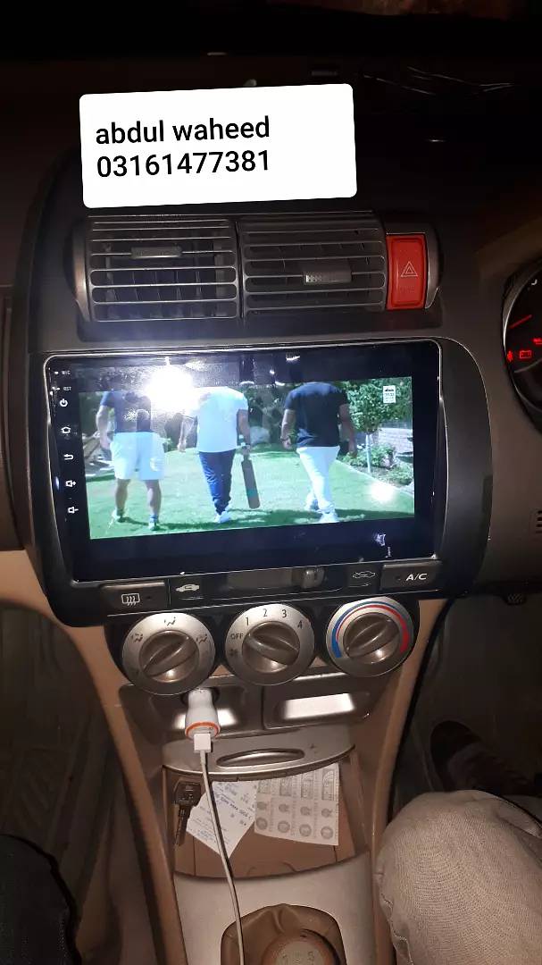 Honda City2003to2007Android pinal with fatting k sat  sat 0