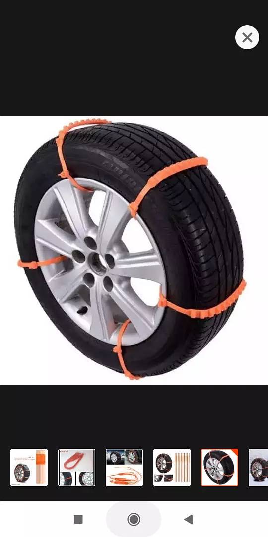 10Pc Emergency Anti-Skid Tyre Winter Snow Chain Tire 8