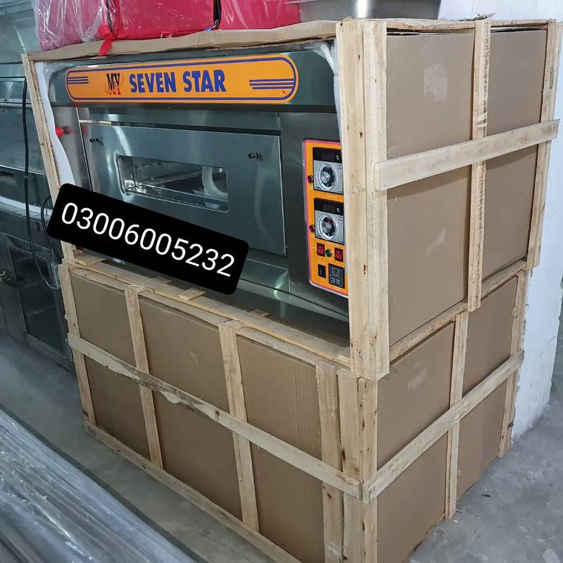 Seven star pizza oven imported 5 year service garranty fryer,counter 2