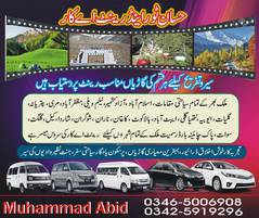 Honda Brv. Apv. Corolla Hiace Available For Muree swat Kashmir Naran kag