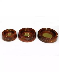 Brass ash Tray( set of 3)