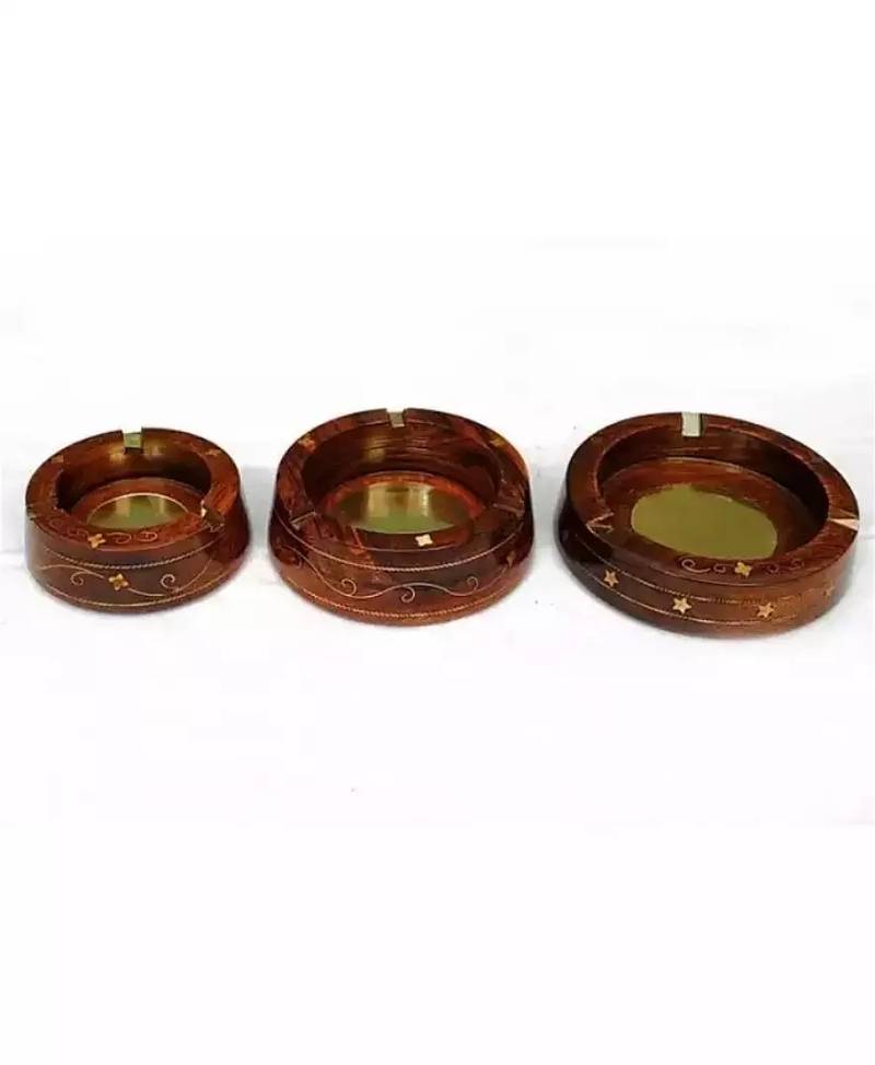 Brass ash Tray( set of 3) 0