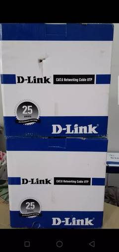 D-LINK CAT6 COPPER COIL 305M 24AG