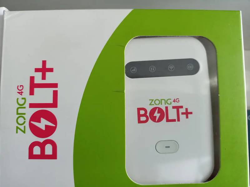 Zong 4G LTE Bolt + Ufone 4G Blaze internet Devices Delivery Available 6