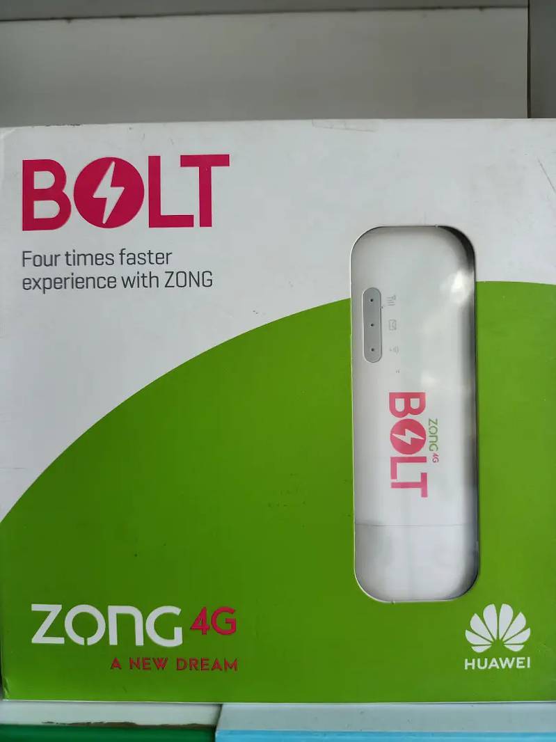 Zong 4G LTE Bolt + Ufone 4G Blaze internet Devices Delivery Available 7