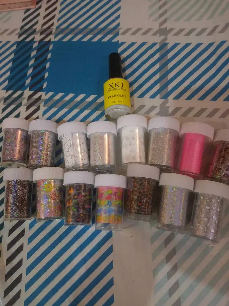 Nails art Complete Package Collection Available. 1