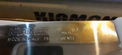 Originally importe knifes Made in Italy