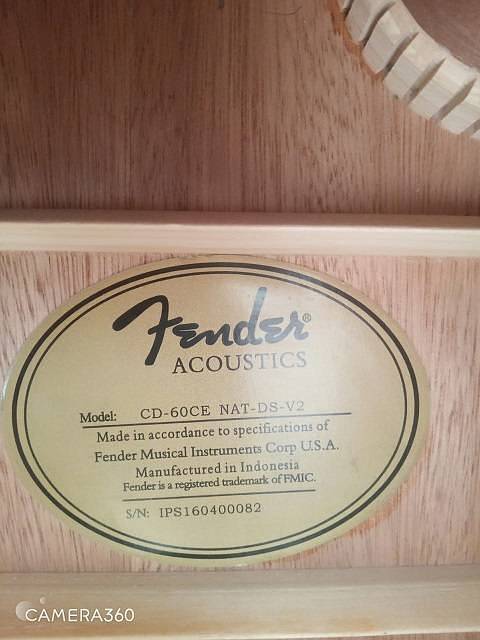 Fender Semi-Acoustic - a give away offer! 3