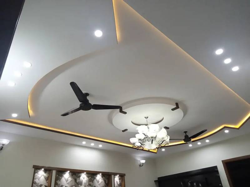 best work 03335797967  new pop False ceiling design & bordar 3
