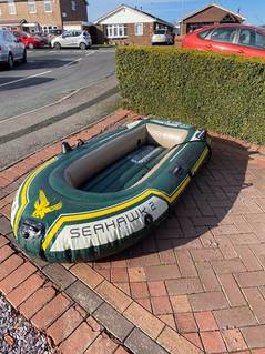 Intex Seahawk 2 Inflatable Boat Set Plus air  Pump in Pakistan