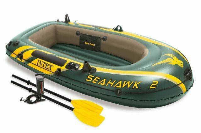 Intex Seahawk 2 Inflatable Boat Set Plus air  Pump in Pakistan 5