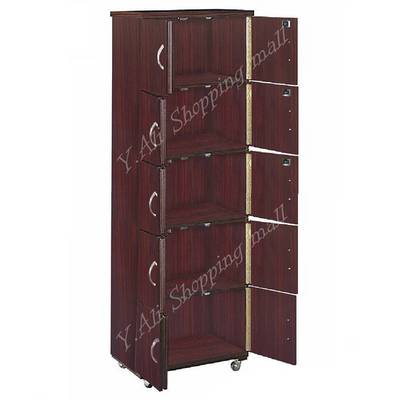 Wooden Ten Door Kitchen Cabinet Cupboard ,Wardrobe Almari safe