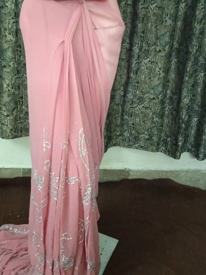 Pink Saree 3