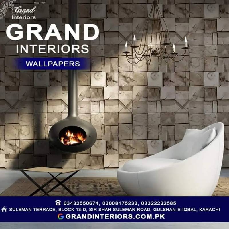 Wallpapers or wall pictures wall panels by Grand interiors 1