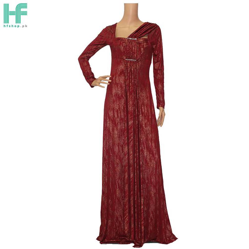 Branded Maxi - For Women - Polyester Cotton Stretchable Fabric 7