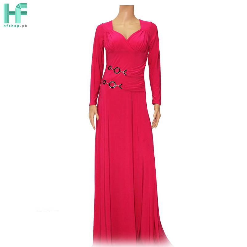 Branded Maxi - For Women - Polyester Cotton Stretchable Fabric 8