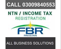 Business 0300*9840553 Company Registration NTN Tax Return Audit ISO