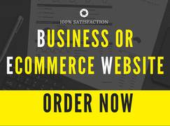 Create Business WordPress Website or Ecommerce Store - Website Banwaye