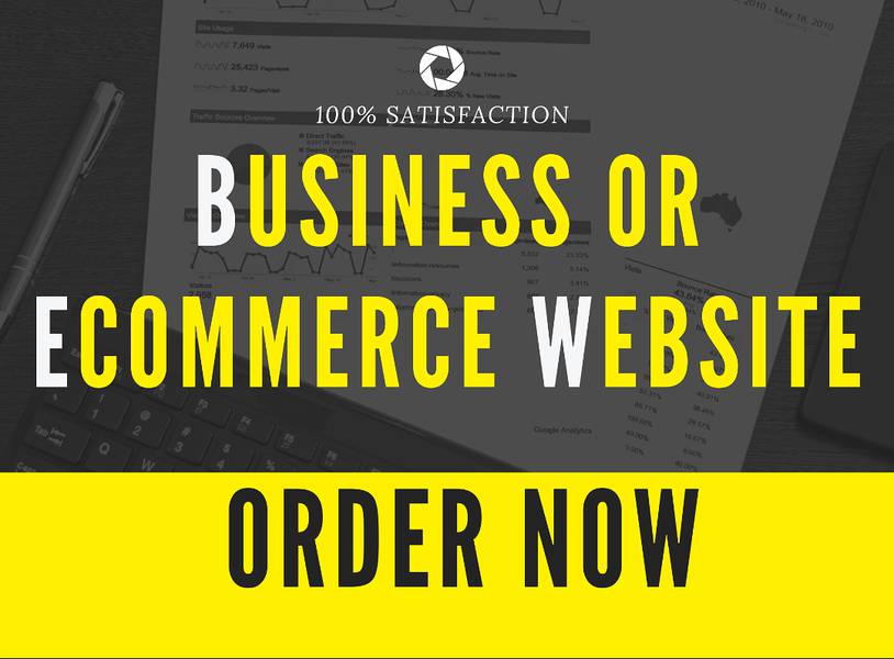 Create Business WordPress Website or Ecommerce Store - Website Banwaye 0