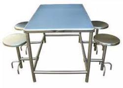 SS/brass/ms Tables and chairs