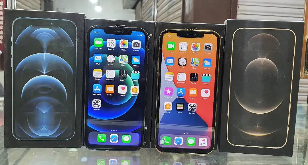 Iphone 12 pro max (Boxpack) master Dual sim 256 gb Pta Approved 7