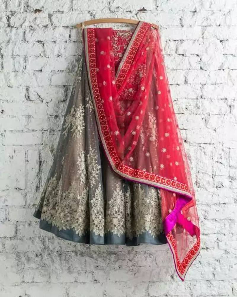Ready Made Fancy Bridal Lehengy in good price. 9