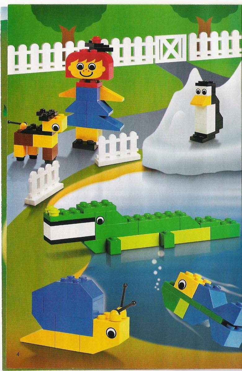 LEGO (. blue Bucket. ) 6161 Brick Box. 2