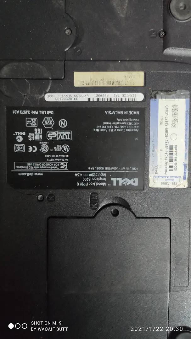 Dell INSPIRON LAPTOP dead 2