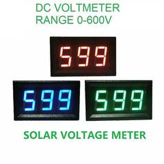 SOLAR Voltage Meter Voltmeter DC 0-600V