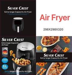 Silver Crest Digital Air Fryer (6 L) large size
