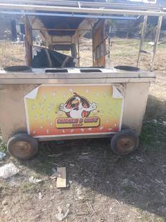 FOOD STALL PERFECT CONDITION EXCELLENT RUST-FREE STEEL