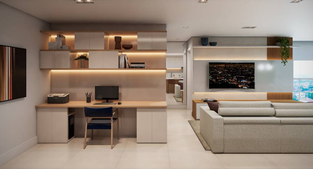 Living Room Interior 3D 5