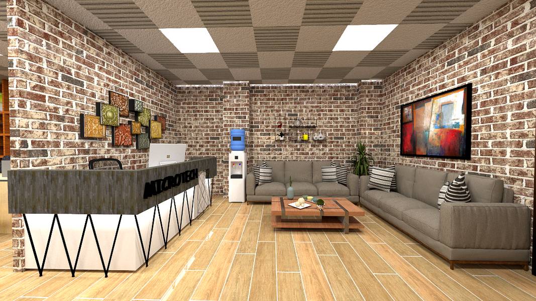 3D OFFICE INTERIOR 3D DESIGNING & PLANNERS 7