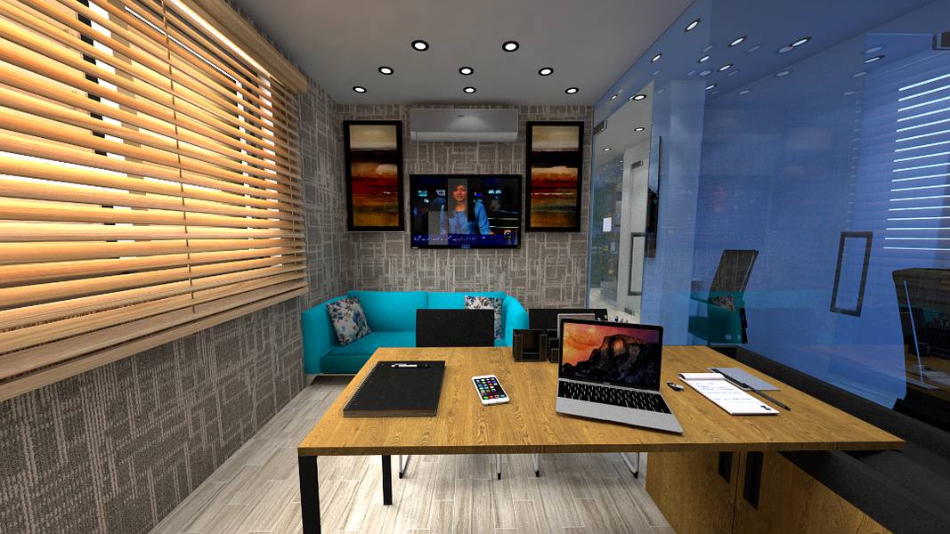 3D OFFICE INTERIOR 3D DESIGNING & PLANNERS 10