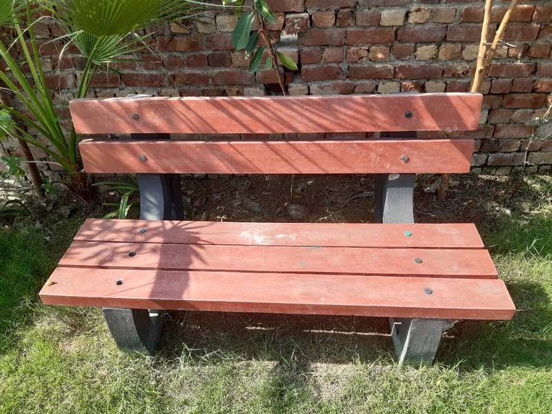 Cemented Garden Benches, Concrete Garden Bench 1