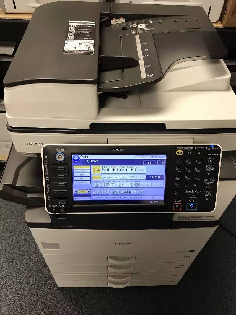 Ricoh MP2553 Reconditioned Photocopiers arrived 1