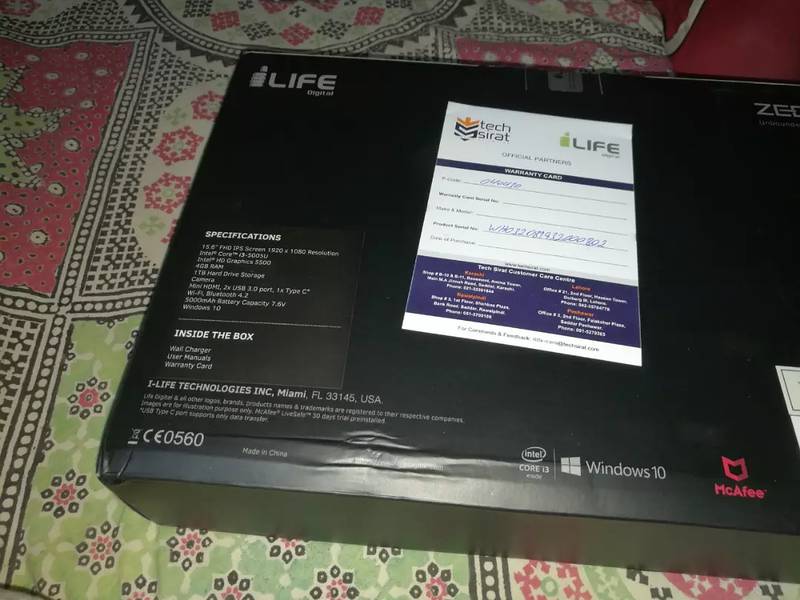 Ilife Laptop I3 8GB 1TB 2