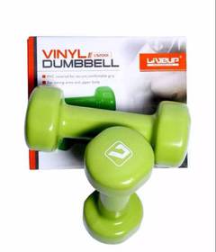 Vinyl dumbbles for yoga and Gyming