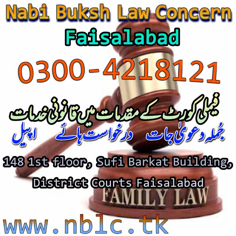 Family Court Cases Faisalabad 6