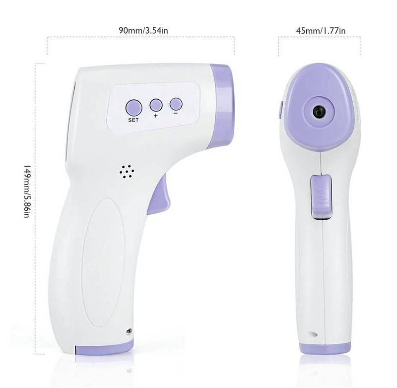 Infrared Thermometer Forehead Body Non-Contact Thermometer 8