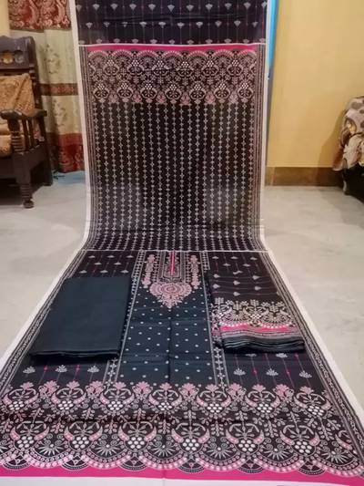 Alkaram kasturi lawn 3 PCs WD lawn dupatta
