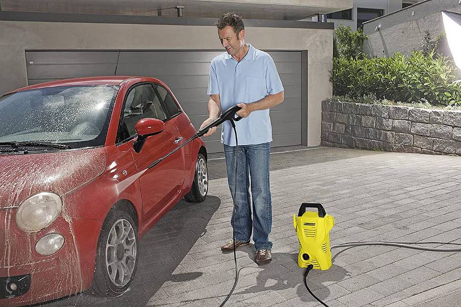 Karcher K2 Compact 1400-Watt Pressure Washer (YellowBlack) 0