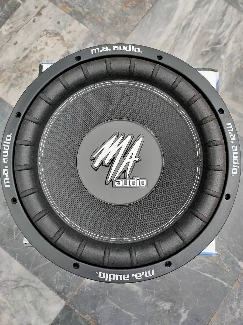 Car Woofer MA Audio USA Original 1