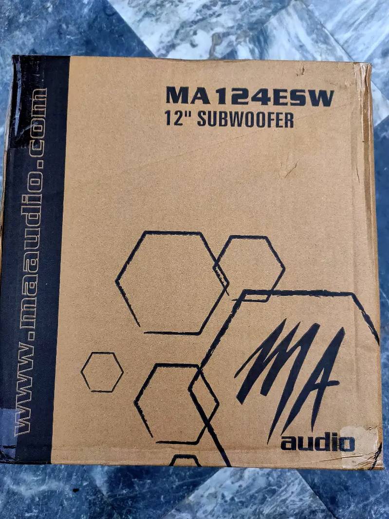 Car Woofer MA Audio USA Original 9