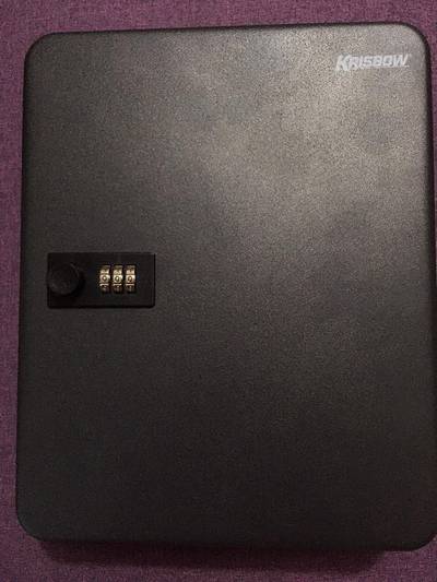 Key holder with lock protection