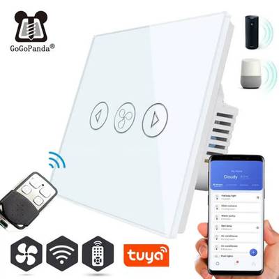 Electric Curtains Blind Wifi Switch dimmer Supports Alexa & Google 0